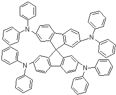 structure of CAS# 189363-47-1, 2,2',7,7'-四(二苯基氨基)-9,9'-螺双芴