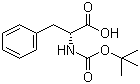 structure of CAS# 18942-49-9, Boc-D-苯丙氨酸