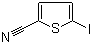 structure of CAS# 18945-81-8, 5-碘-2-噻吩甲腈