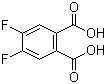 structure of CAS# 18959-31-4, 4,5-Difluorophthalic acid
