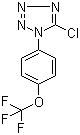 CAS # 190082-01-0, 5-Chloro-1-(4-trifluoromethoxyphenyl)-1H-tetrazole