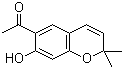 Eupatoriochromene molecular structure (CAS 19013-03-7)