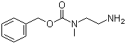 structure of CAS# 19023-94-0, N-Benzyloxycarbonyl-N-methylethylenediamine