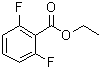 structure of CAS# 19064-14-3, 2,6-二氟苯甲酸乙酯