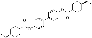 CAS # 190731-46-5, (trans,trans)-4-Ethylcyclohexanecarboxylic acid [1,1'-biphenyl]-4,4'-diyl ester