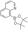 structure of CAS# 190788-62-6, Quinoline-8-boronic acid pinacol ester