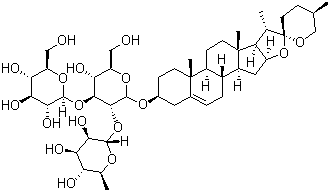 structure of CAS# 19083-00-2, Gracillin