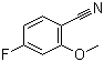 structure of CAS# 191014-55-8, 4-氟-2-甲氧基苯腈