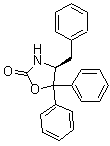 structure of CAS# 191090-38-7, (4S)-4-Benzyl-5,5-diphenyl-2-oxazolidinone