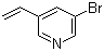 structure of CAS# 191104-26-4, 3-Vinyl-5-bromopyridine