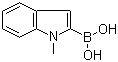 structure of CAS# 191162-40-0, 1-甲基吲哚-2-硼酸