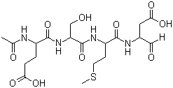 CAS 登录号：191338-87-1, 乙酰基-谷氨酰-丝氨酰-蛋氨酰-天冬氨醛