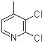 structure of CAS# 191419-07-5, 2,3-Dichloro-4-methylpyridine