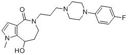 CAS # 191592-09-3, 5-HT2 antagonist 1, 5-[3-[4-(4-fluorophenyl)piperazin-1-yl]propyl]-8-hydroxy-1-methyl-7,8-dihydro-6H-pyrrolo[3,2-c]azepin-4-one