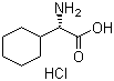 structure of CAS# 191611-20-8, (S)-环己基甘氨酸盐酸盐