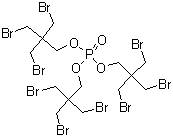 structure of CAS# 19186-97-1, 三(三溴新戊基)磷酸酯