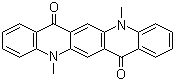 structure of CAS# 19205-19-7, N,N'-二甲基喹吖啶酮