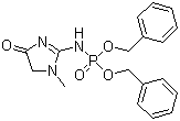 structure of CAS# 19208-69-6, 二苄氧基磷酰基肌酸酐