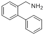 1-Biphenyl-2-Ylmethanamine molecular structure (CAS 1924-77-2)