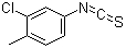 structure of CAS# 19241-37-3, 3-Chloro-4-methylphenyl isothiocyanate