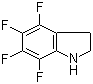CAS 登录号：19282-55-4, 4,5,6,7-四氟吲哚啉