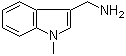 structure of CAS# 19293-60-8, (1-甲基-1H-吲哚-3-基)甲胺
