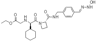 structure of CAS# 192939-46-1, 希美加群