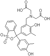structure of CAS# 19329-67-0, 半二甲酚橙