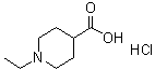 CAS # 193537-75-6, 1-Ethyl-4-piperidinecarboxylic acid hydrochloride