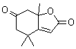 CAS # 19355-58-9, (±)-Dehydrololiolide, 4,5,7,7a-Tetrahydro-4,4,7a-trimethyl-2,6-benzofurandione