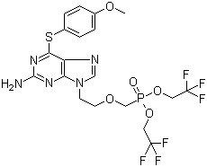 CAS 登录号：193681-12-8, 阿拉氟韦