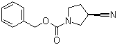 structure of CAS# 193693-69-5, (S)-1-N-Cbz-3-cyanopyrrolidine