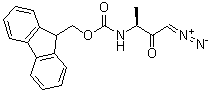 CAS 登录号：193954-23-3, [(1S)-3-重氮基-1-甲基-2-氧代丙基]-氨基甲酸芴甲基酯