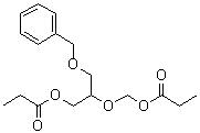 CAS 登录号：194204-51-8, 2-[(1-氧代丙氧基)甲氧基]-3-苄氧基-1-丙醇丙酸酯