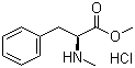 structure of CAS# 19460-86-7, N-甲基-L-苯丙氨酸甲酯盐酸盐