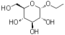 structure of CAS# 19467-01-7, Ethyl alpha-D-glucopyranoside