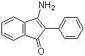 structure of CAS# 1947-47-3, 3-氨基-2-苯基茚酮