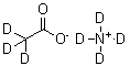 structure of CAS# 194787-05-8, 乙酸铵-d<sub>7</sub>