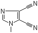 structure of CAS# 19485-35-9, 4,5-二氰基-1-甲基-1H-咪唑