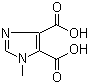 structure of CAS# 19485-38-2, 1-Methylimidazole-4,5-dicarboxylic acid