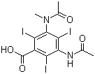 structure of CAS# 1949-45-7, 甲泛影酸