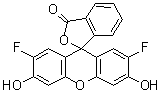 structure of CAS# 195136-58-4, 2',7'-二氟荧光素