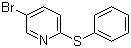 structure of CAS# 19520-27-5, 5-Bromo-2-(phenylthio)pyridine