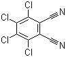 structure of CAS# 1953-99-7, 3,4,5,6-Tetrachlorophthalonitrile