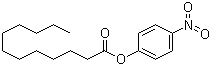 structure of CAS# 1956-11-2, 4-Nitrophenyl laurate