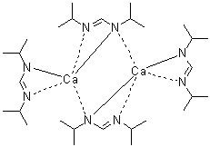 CAS 登录号：1959584-78-1, 双(N,N-二异丙基甲脒)钙(II)二聚体