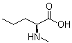 structure of CAS# 19653-78-2, N-甲基-L-正缬氨酸