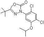 structure of CAS# 19666-30-9, Oxadiazon