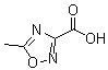 structure of CAS# 19703-92-5, 5-甲基-1,2,4-恶二唑-3-羧酸