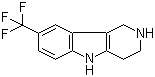 structure of CAS# 19735-44-5, 2,3,4,5-四氢-8-(三氟甲基)-1H-吡啶并[4,3-b]吲哚